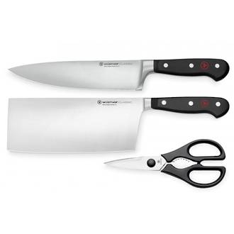 Wusthof Classic 3-Pc Chinese Chef's Knife Set - 1120160203