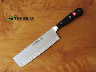 Wusthof Classic 7" Nakiri Knife with Hollow Edge - 4193/17cm