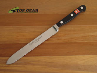 Wusthof Classic Serrated Sausage Knife - 4110/14cm