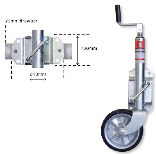 Trailer Jockey Wheels NZ Trailer Accessories Trailer World