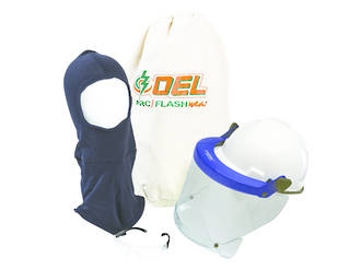 12 Cal Clear Face Shield Kit