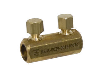 Brass Shearbolt Connector for AL or CU Conductors up to 1kV