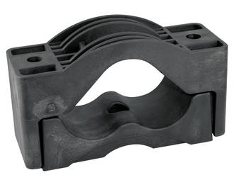 Dutch Clamp - Trefoil Cable Clamps With Centre Mounting Hole
