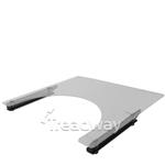 Medical Therapy Table Plastic 700x590x305x440/540 TP700-31