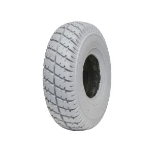 Tyre 300-4 Grey Solid PU Filled W2817PU C9210