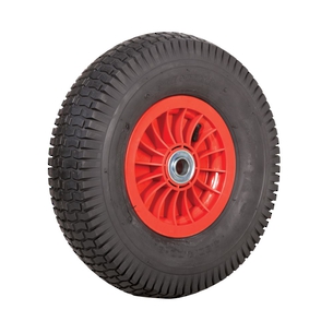 Wheel 2.50-8" Plastic Red Ã‚Â¾" FB Rim 480/400-8 4ply Turf Tyre W130 Deestone