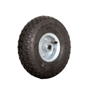 Wheel 2.50-4" 2pc Zinc 3/4" FB Rim 300-4 4ply Diamond Tyre W108 +T Deestone