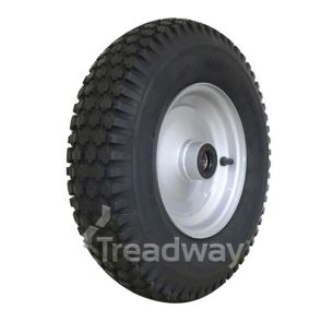 Wheel 2.50-8" Silver 25mm BB dbl Seal Rim 480/400-8 4ply Diamond Tyre W108