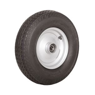 Wheel 2.50-8" Silver 25mm BB Rim 480-8 6ply Road Tyre W116 Deestone 71J