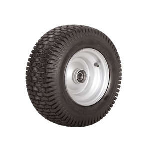 Wheel 5.50-8" Silver 25mm K Bush Rim 16x650-8 4ply Turf Tyre W130 Deestone