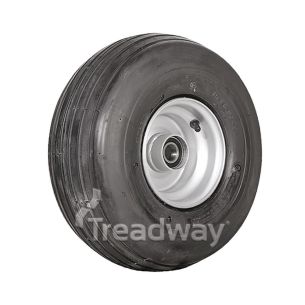 Wheel 5.50-8" Silver 25mm BB Rim 16x650-8 10ply Rib Tyre W140