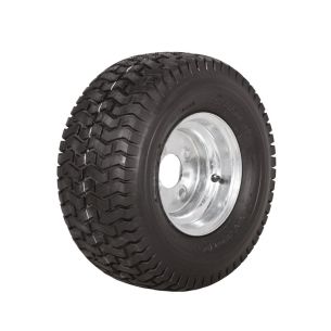 Wheel 5.375-8" Galv 4x4" PCD Rim 16x650-8 4ply Turf Tyre W130 Deestone