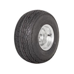 Wheel 5.375-8" Galv 4x4" PCD Rim 18.5x8.5-8 6ply Road Tyre W146 Deestone