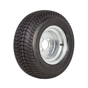 Wheel 6.00-10" Galv 5x4.5" PCD Rim 20.5x8-10 10ply Road Tyre W152