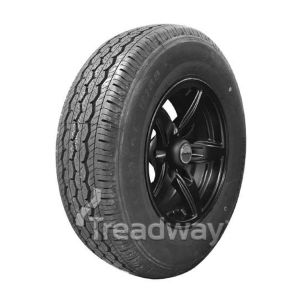Wheel 14x5.5" Alloy Blade Satin Black 5x4.5" PCD Rim 185R14C 8ply Tyre H188 Westlake