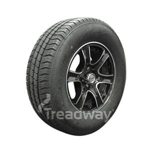 Wheel 15x6" Alloy Razor Black 5x4.5" PCD Rim 225/70R15C 8ply Tyre H188