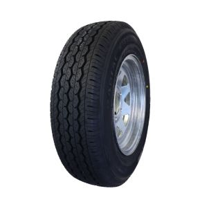 Wheel 13x5" Galv Spoke 5x4.5" PCD (0 OS) Rim 165R13C 8ply Tyre H188 Westlake