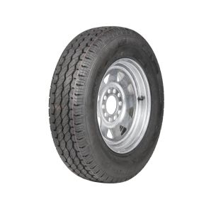 Wheel 13x4.5" Galv Spoke 5x4.25/5x4.5" PCD Rim 155R13C Tyre 8ply SL305 Westlake