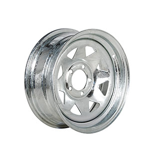 Rim 14x6" Galv Spoke 5x4.5" PCD  0 Offset