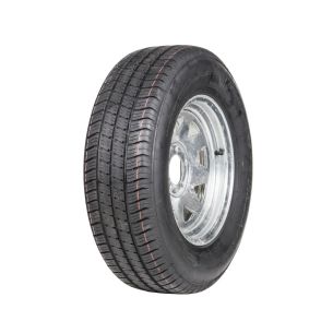 Wheel 14x6" Galv Spoke 5x4.5" (10mm OS) PCD Rim 205R14C 8ply Tyre W185