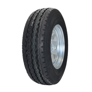 Wheel 14x6" Galv Spoke 5x4.5" (10mm OS) PCD Rim 215/75R14C 8ply Tyre WR028