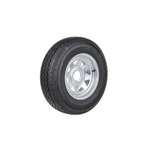 Wheel 14x5.5" Galv Spoke +15 5x4.75" PCD Rim 185R14C 8ply Tyre H188