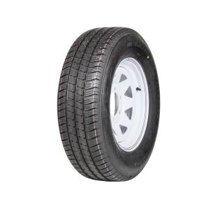 Wheel 15x7" White Spoke 6x5.5" PCD Rim 225/70R15C 8ply Tyre H188