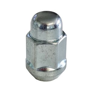 Wheel Nut domed 1/2" 19mm hex Zinc Plated