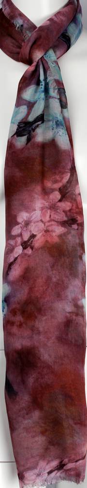 Alice & Lily printed  scarf pink Style:SC/4571/PNK