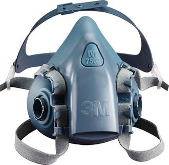 3M Silicone Half Face Reusable Respirator 7503