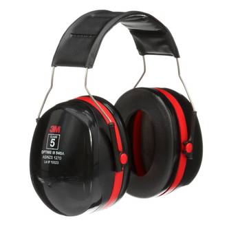 PELTOR Optime III Headband Earmuff H540A