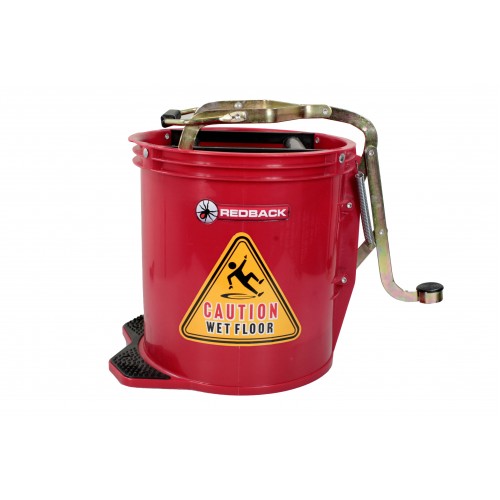 15Lt Plastic Wringer Bucket