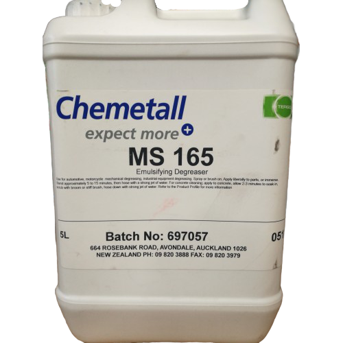 MS-165 Solvent Degreaser 5Ltr