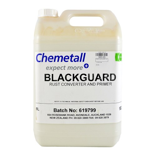 Blackguard Metal Treatment 5Lt