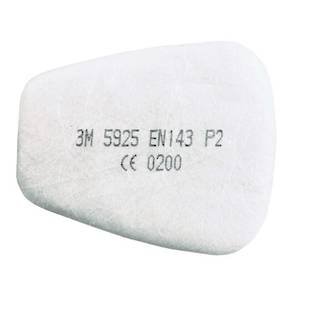 3M Particulate Filters for Dust 5925    P2 10 Pairs-10-Pack