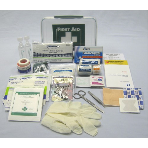 #2 First Aid Kit Plastic