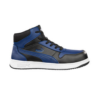 Puma Frontcourt Mid  (Blue/Black) Safety Shoes