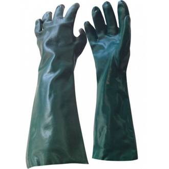 45cm Green PVC Gloves