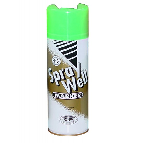 Upsidedown Green Marker Paint