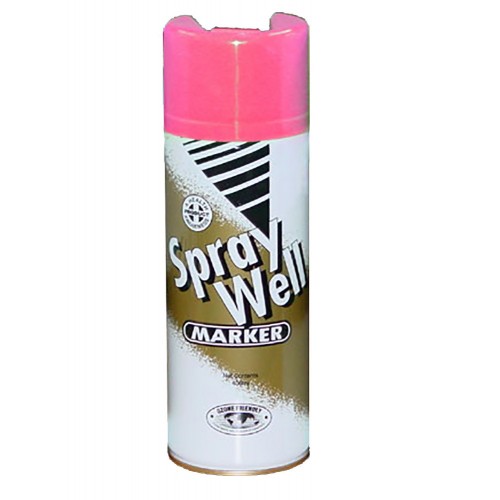 Upsidedown Pink Marker Paint