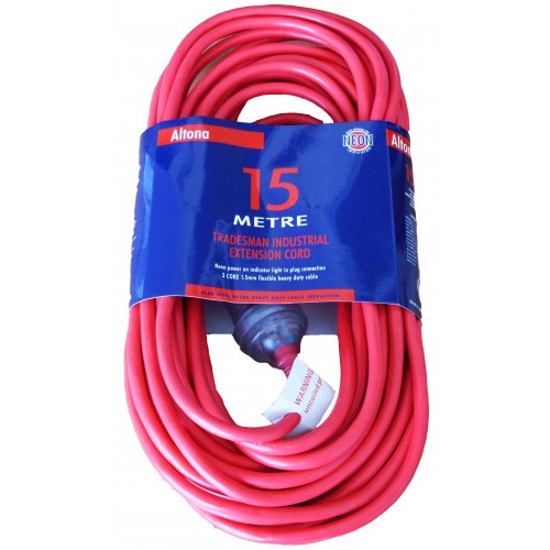 15met H/Duty Extension Lead