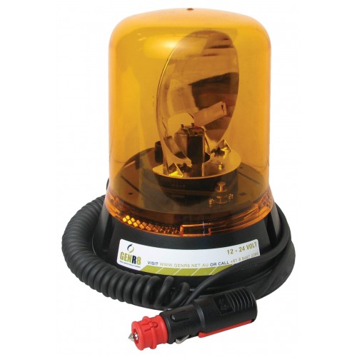 Rotating Beacon 12/24V Amber