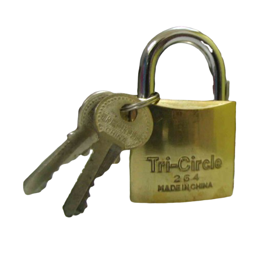 #263 Tri Circle Padlock 32mm