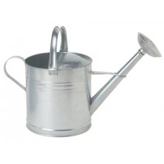 Galv 9Lt Watering Can c/w ros