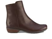 Walking Cradle Elise Brown Ankle Boot in a W and a WW Width