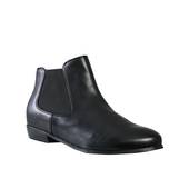 FRANKiE4 JAZZ Black Flat Ankle Boot