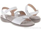 Walking Cradle Sky White Sandal in a W and WW Width