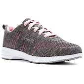 Propet Washable Walker Evolution Pink and Light Grey Walking Shoe WCS012M in a WD and 2E width
