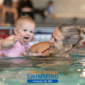 Hilton Brown Swimming