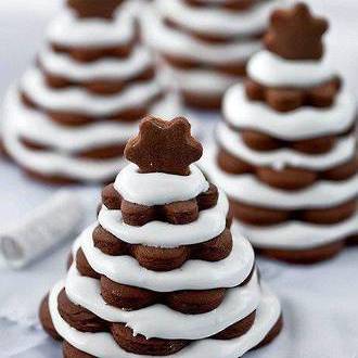 Gingerbread Christmas trees